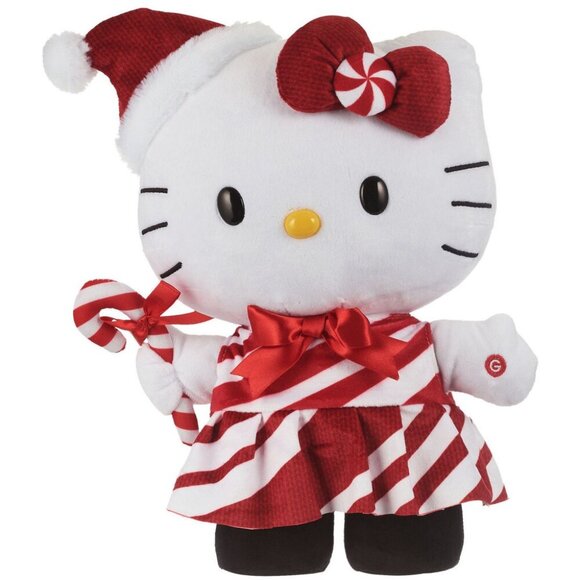 Hello Kitty Candy Cane Greeter NWT - Picture 1 of 3